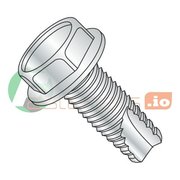 NEWPORT FASTENERS Thread Cutting Screw, #8-32 x 3/8 in, Zinc Plated Steel Hex Head Hex Drive, 10000 PK 815147